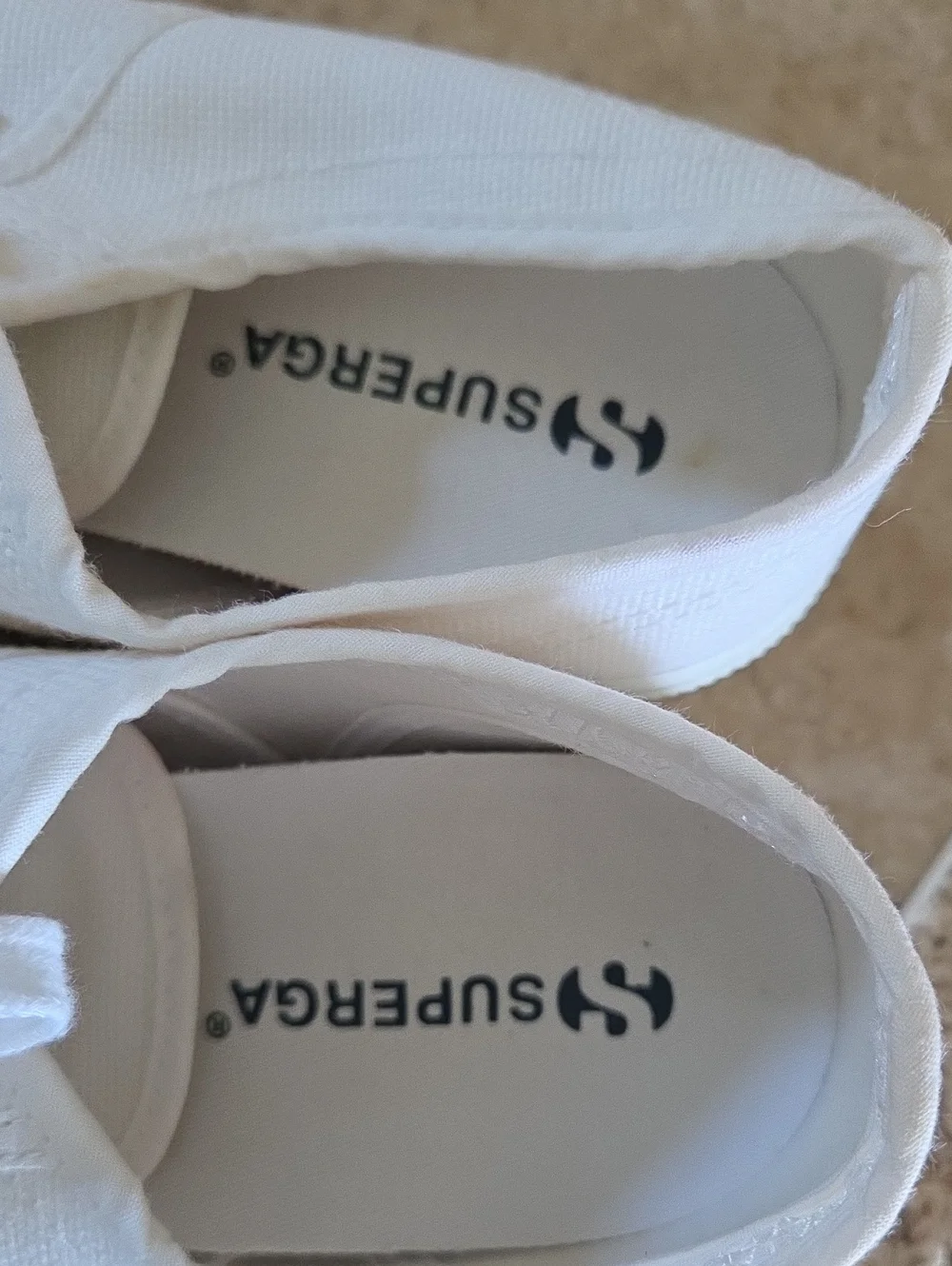 Superga Women's White Canvas Low-Top Sneakers